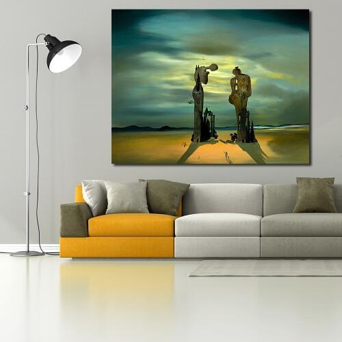 JQHYART Salvador Dali Oil Painting Wall Art Canvas Decorative Living Room Painting Wall Painting Picture No Frame