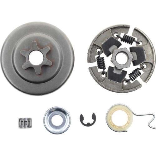 Sprocket Clutch 3/8 Inch For Stihl 017 018 021 023 025 Ms170 Ms180 Ms210 Ms230 Ms250 Chainsaw With Washer E-Clip Kit Replace 1