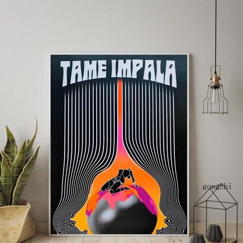 Tame Impala Nordic Poster Abstract Female Body Canvas Painting and Prints Modern Gallery Wall Art Pictures for Living Room Decor