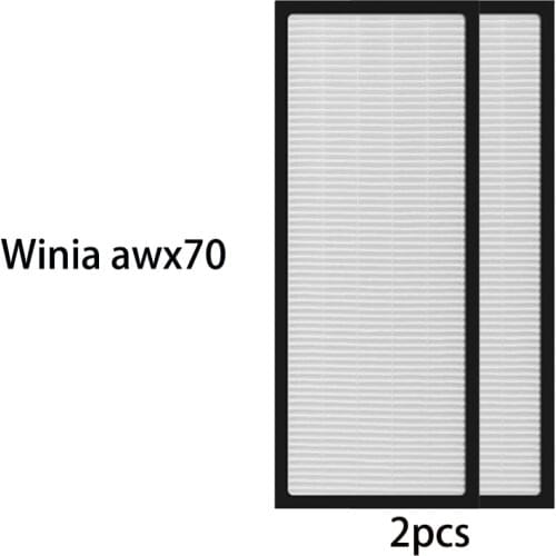 H12 replacement HEPA filter 278x95x40mm for air purifier Winia awx70 to filter PM2.5,odor