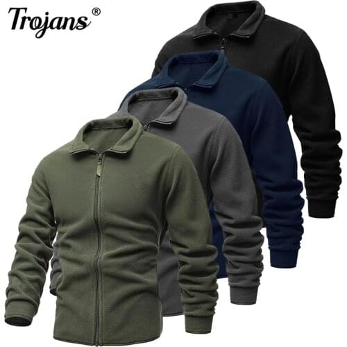 Мужские флисовые куртки TROJANS China At AliExpress