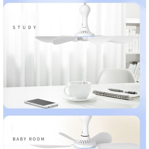 Universal 5V USB Ceiling Canopy Fan Timing 4 Speed Hanging Outdoor Camp Tent Fan USB travel tent fan