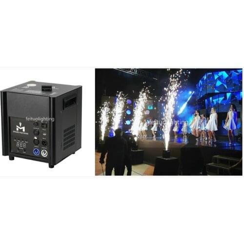 High Quality 5M Cold Sparkler Machine Wireless Remote 1-5M Stage Wedding Effect