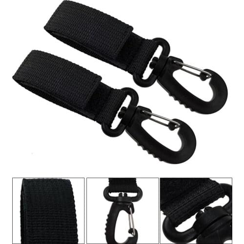 2PCS/Set Multifunction Baby Stroller Hooks Pram Bag Hook Baby Nappy Bag Carriage Bag Stroller Accessories Hanger Hooks