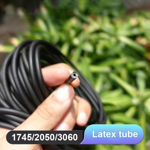 5m Black Antifreeze Rubber Latex Tube 1745/2050/3060 for Slingshot Outdoor Catapult Hunting Accessories