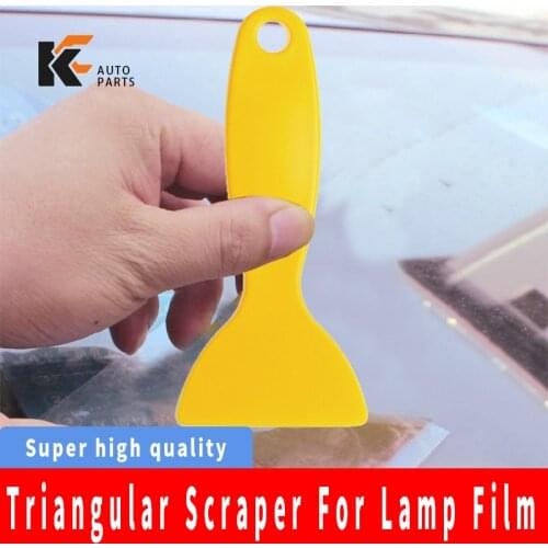 Car Plastic Scraper Auto Small Scraper Cleaning Tool Film Sticking Tool Windshield Snow Shovel Glue Removing Scraper