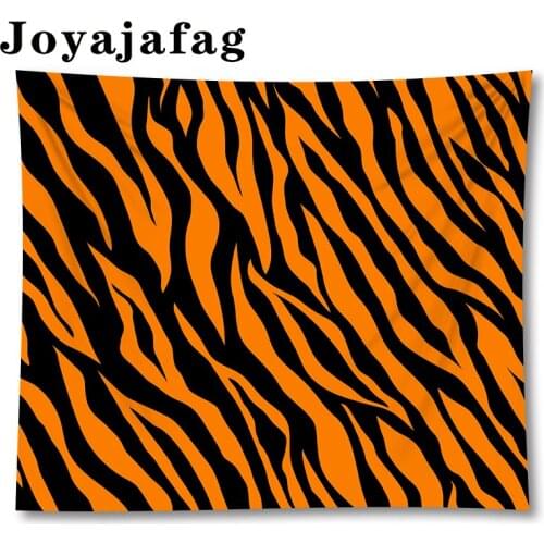 Fashion Animal Fur Print Tapestry Wall Hang For Bedroom Home Decor Large Sizes Wallcloth Psychedelic Abstract Camping Beach Mat