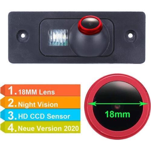 Red 1280*720 pixels 1000TV lines parking reverse camera for VW Volkswagen Golf Variant Mk4 MK5 Tiguan Touareg Polo 3C Jetta