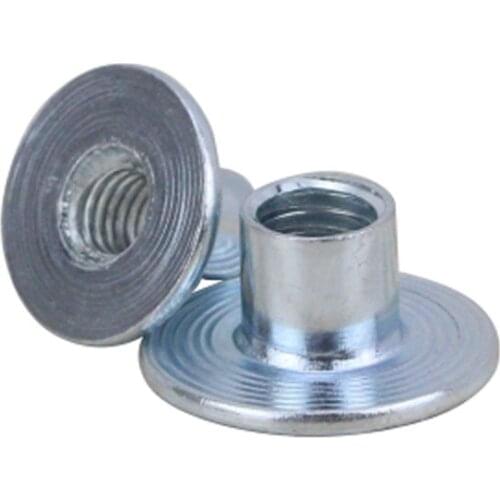 M4 M5 M6 M8 M10 T Type Nut Welding Furniture Link Pair lock Nuts Cold pier Iron Plate Cap Galvanized
