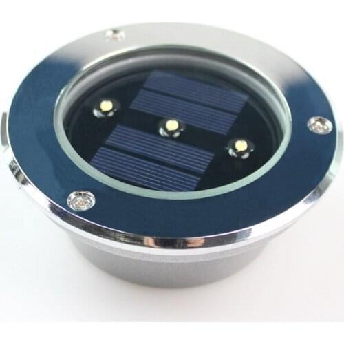 New Outdoor IP65 garden Lawn Buried Solar led underground light