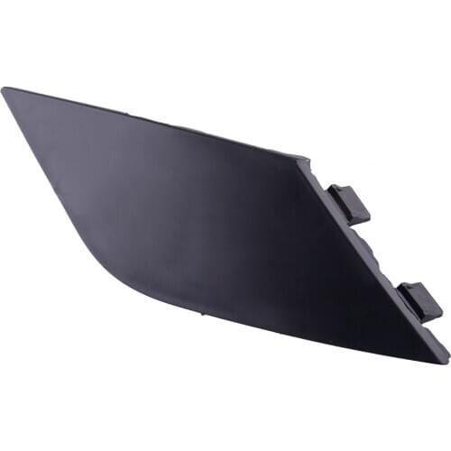 Car Front Left Bumper Tow Hook Eye Cover Cap Replacement ABS Black Fit for Toyota Camry SE 2018 2019