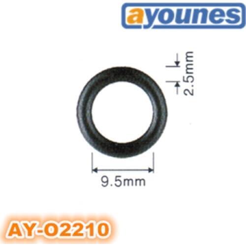 50pcs wholesale fuel injector rubber orings 9.5*2.5mm for toyota replacement OEM25335146 for delphy AY-O2210