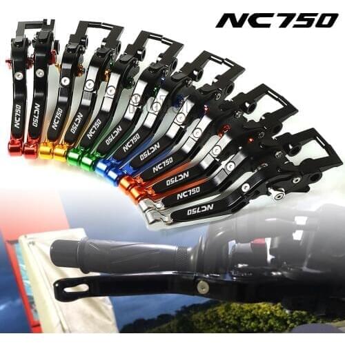 For Honda NC750S/NC750X 2014 2015 NC750 NC 750S 750X 750 S X Motorcycle CNC Adjustable Folding Extendable Brake Clutch Levers