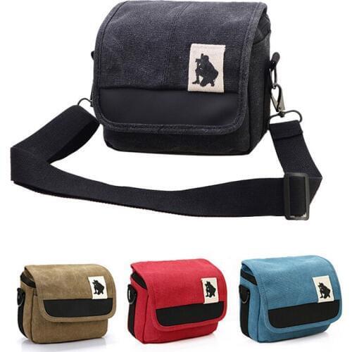 Digital Camera Bag Case for Pentax K01 Q7 Q shoulder bag K50 K30 KS1 KS2 QS1 +18-55 Lens canvas case