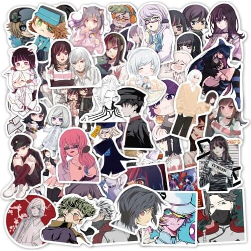 VANMAXX 50 PCS Anime Akudama Drive Stickers Waterproof Vinyl Decal for Laptop Helmet Bicycle Luggage