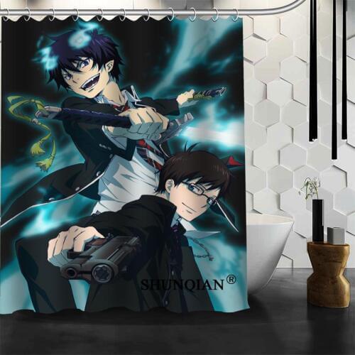 PSYCHO PASS Shower Curtains Polyester Bathroom Waterproof Bath Curtain Size 150X180cm165X200cm180X200cm