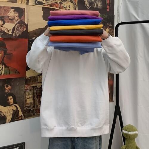 Plus Size S-4XL 2021 Oversized Sweatshirts Women Couple Hoodies Pullover Harajuku Casual Korean Sweatshirt Streetwear Top Cloth