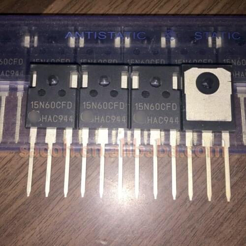 10Pcs SPW15N60CFD 15N60CFD TO-247 13.4A 600V N-ch MOS Transistor