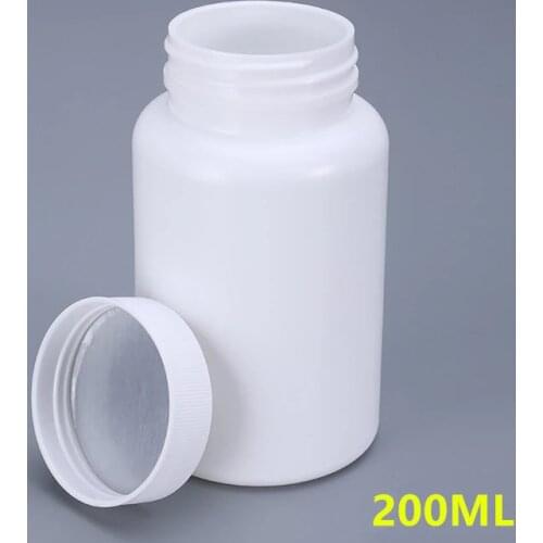 200ML Empty medicine bottle pill tablets capsule storage container Pharmaceutical packaging packages 20PCS/lot