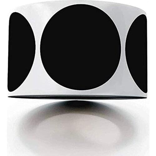 300 Blank Spice Jars Labels 1.5" Round Chalkboard Kitchen Pantry Labels for Canning Mason or Spice Jars Waterproof & Repeatable