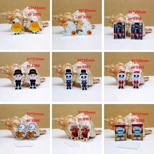 Free shipping 30 pcs cartoon character planar resin pr 3369