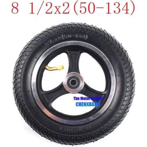 Free Shipping Good Quality 8 1/2x2(50-134) Trye Wheel for Gas Scooter Electric Scooter Kid Gas/eletric Scooter, Pram Stroller