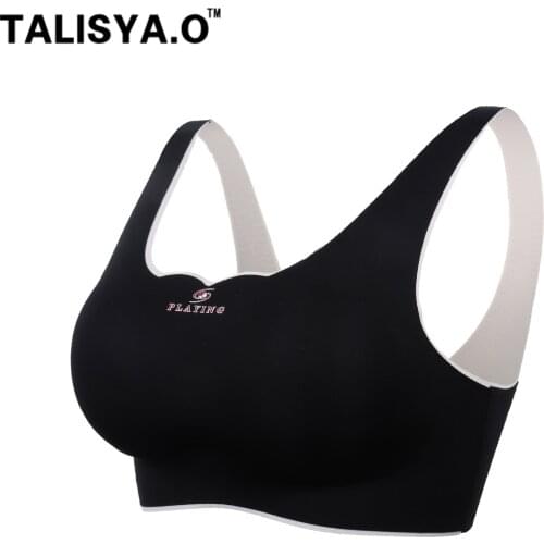 TALIYA.O Seamless Push Up Bra Underwear For Woman Sports Sleeping Bralette With Shock-Proof Pad Lingerie Dropshipping New 2021