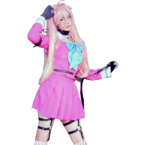 Danganronpa V3: Killing Harmony Anime Cosplay Miu Iruma Cos Halloween Party Campus Cute Sweet Costume