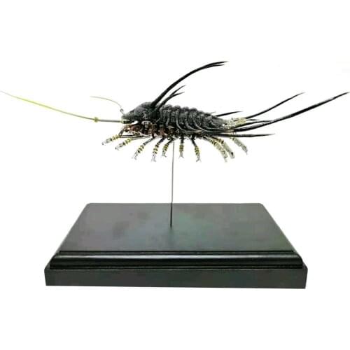 DIY Steampunk Mechanical Animals Model Kits 3D Metal Puzzle Assembly Crafts - Trilobite