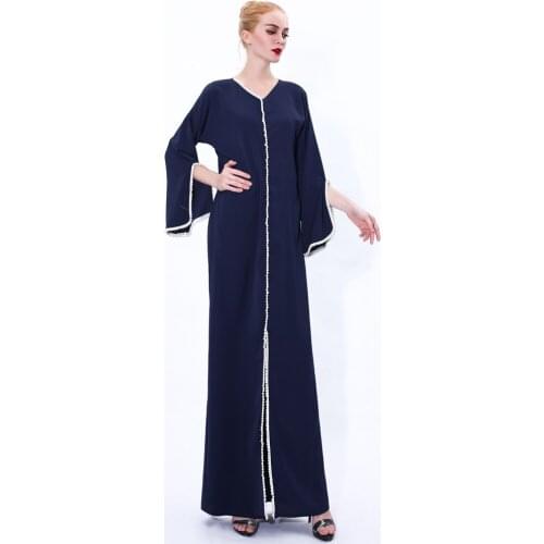 Summer Women Lady Elegant Formal Party Prom Night Dinner Wedding Long Dresses Closed Abaya New Arrival 2020 Christmas Clothes