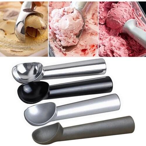 Ice Cream Scoop Kitchen Deluxe Metal Non-Stick Anti-Freeze Ice Cream Scoops Spoon 180mm Long