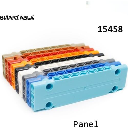 Smartable Technic Panel 1x3x11 Building Blocks MOC Part DIY STEAM Toys For Kids Ceartive Compatible Technic 15458 6pcs/lot