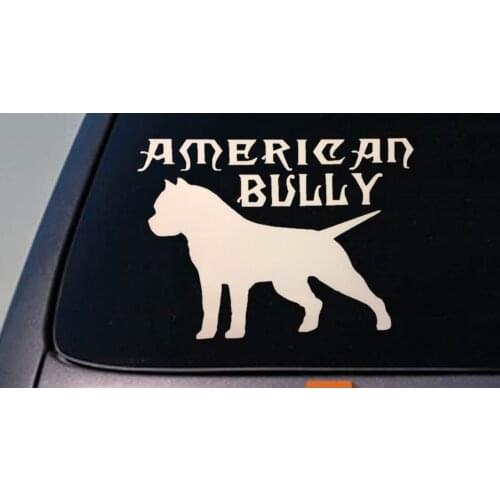 AMERICAN BULLY Pit Bull Pitbull DOG stickers window decal jl chints Sticker 20cm