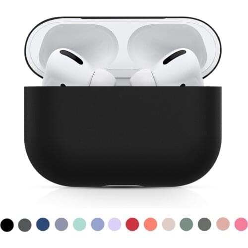 Original Case For Apple Airpods Pro Wireless Bluetooth Earphone Case Candy Color Box Soft silicone Cute Cover Air Pods Pro case