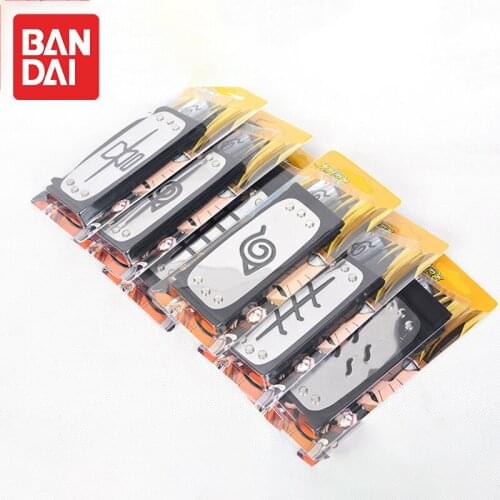 Naruto Headband for Cosplay Anime Figure Kakashi Konoha Itachi Shuriken Ninja Accessories Headband Toys for Kids Collection Gift