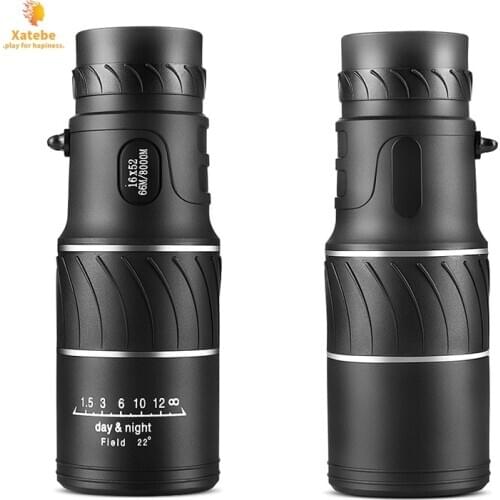 Dual Focus Telescope Binoculars 16x52 HD Optical Night Vision Hunting Low-light-level Night Vision Portable Scope Sports tourism