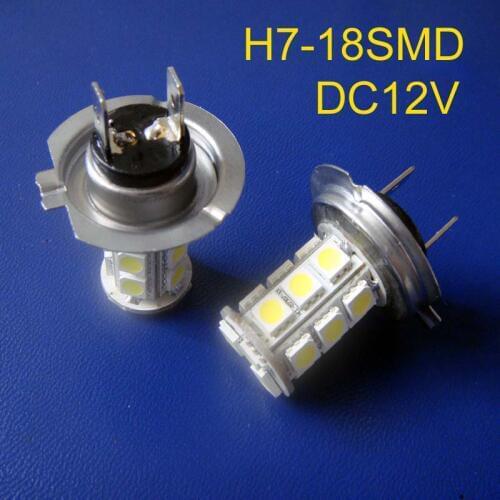 High quality 12V car H7 led fog lamps,H7 car fog lights, auto H7 led fog bulbs free shipping 5pcs/lot