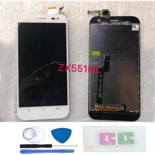 For Asus ZenFone Zoom ZX551ML LCD Mobile Phone Display Touch Screen Digitizer Assembly Free tools repairs