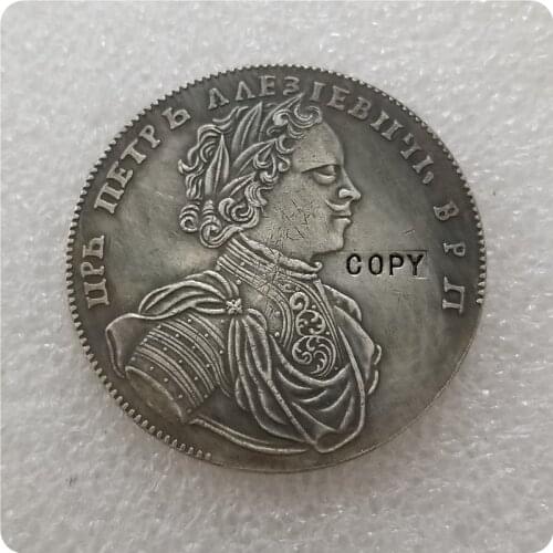 1714 RUSSIA 1 ROUBLE Copy Coin commemorative coins-replica coins medal coins collectibles