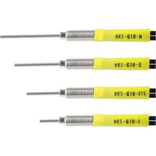 2PCS M3 M4 M6 Diffuse reflection fiber probe line PRS MRS-310-I MRS-410-S MRS-610-M Optical fiber sensor with needle