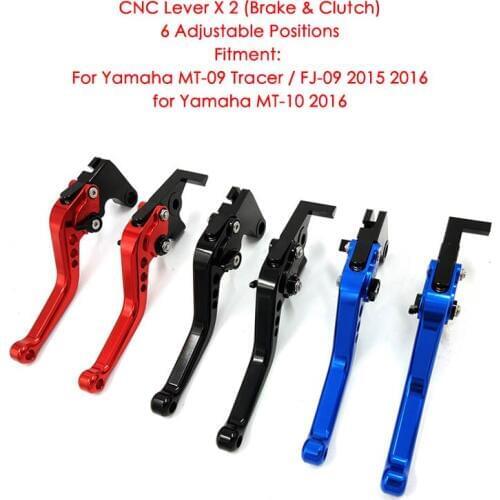 2018 Motorcycle New CNC Short Brake Clutch Levers For Yamaha MT-09 Tracer FJ-09 FJ09 FJ 09 MT-10 MT10 MT 10 2015 2016 Levers
