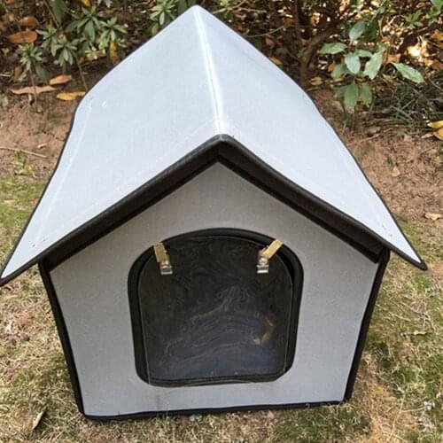 50% Hot Sales!!! Pet House Waterproof Villa Cat Little Kennel Collapsible Dog Shelter for Outdoor