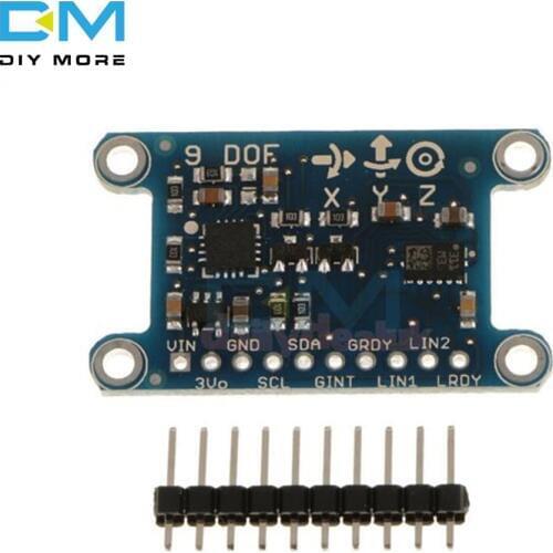 9 Axis IMU L3GD20 LSM303D Module 9DOF Compass Acceleration Digital Gyroscope Sensor for Arduino 3-5V IIC/SPI Protocol DIY KIT