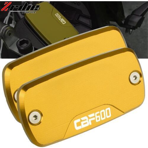 For HONDA CBF600 CBF600S CBF 600 600S 2004-2014 Motorcycle Accessories Front Brake Clutch Cylinder Fluid Reservoir Cover Cap CBF