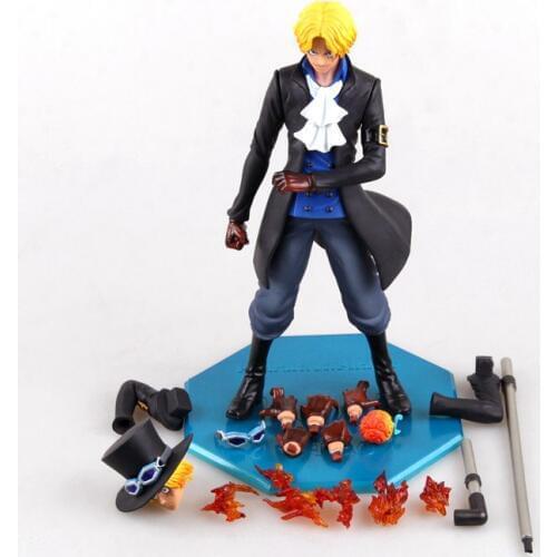 Anime Portrait of Pirates POP 10th Anniversary Sabo Action Figure Collectible Model Toy T30