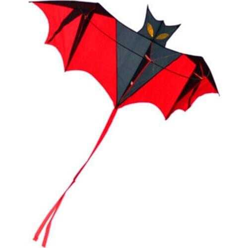 Free shipping high quality bat kite easy control with handle line children kite chinese kite sale nylon string outdoor toys