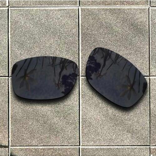 Stealth Black Polarized Sunglasses Replacement Lens for-Oakley Jupiter Squared Frame 100% UV Protection Good Fitness