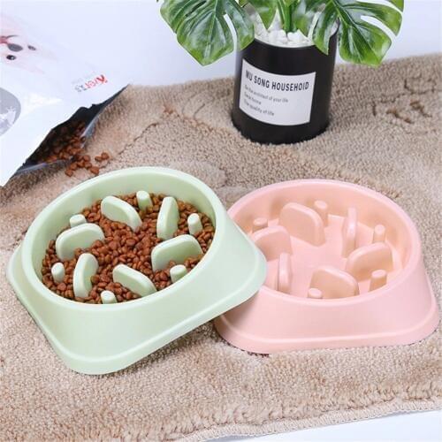Fruit pet dog bowls Puppy dog food water feeder bowls Slow eating exercise dog dish pet container Pet feeder bowls supplies