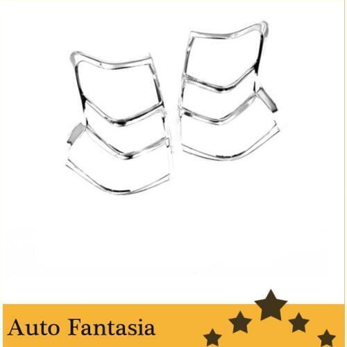 Chrome Tail Light Cover for Toyota Land Cruiser Prado J150 -Free Shipping