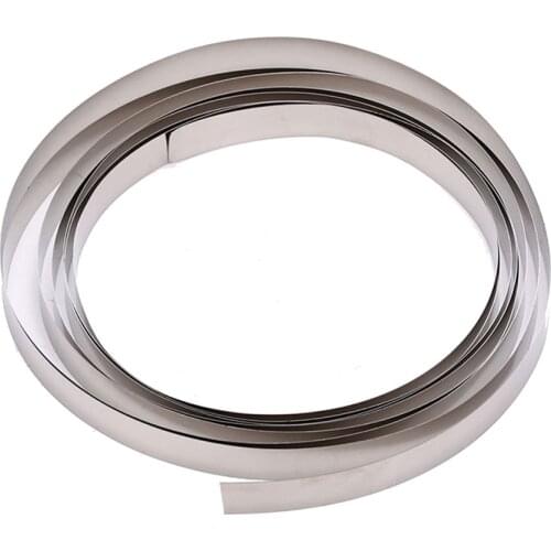 2m/3m Great 8mm X 0.1/0.12/0.15 Nickel Plating Steel Strip Tape For Li 18650 Battery Spot Welding Compatible For Welder Machine